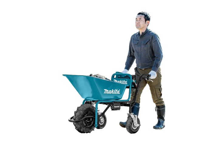 accu kruiwagen met rek makita