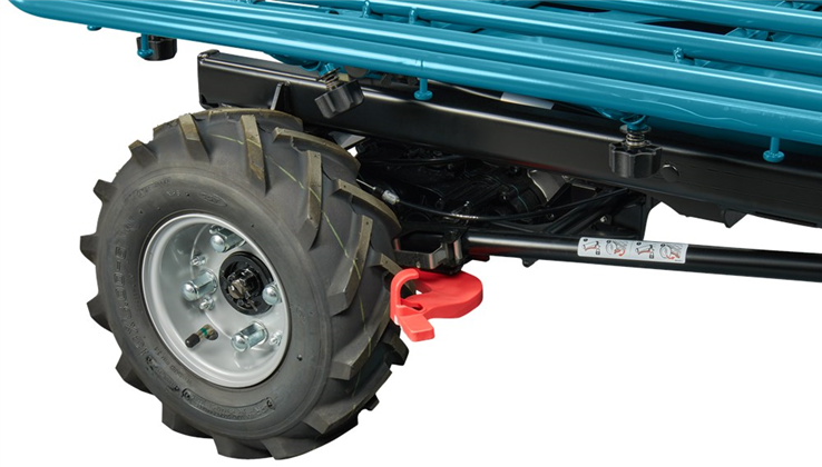 accu kruiwagen met rek makita
