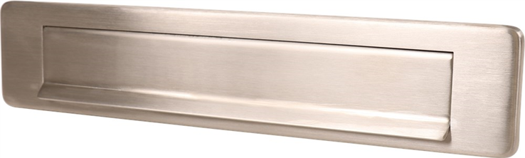 briefplaat rvs a4 oxloc