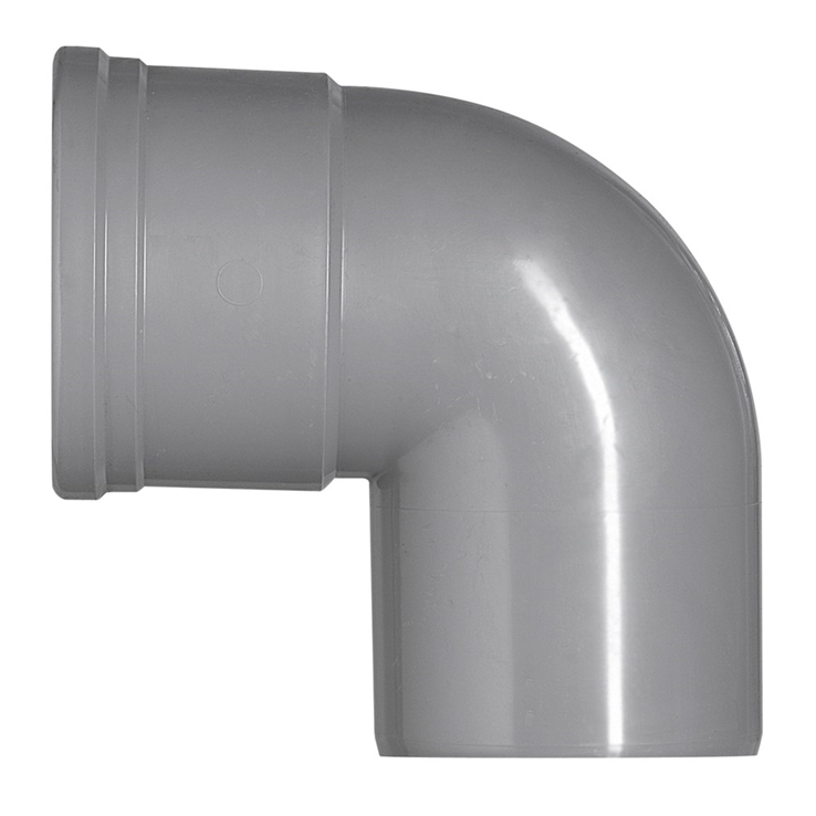 bocht pvc grijs rwa