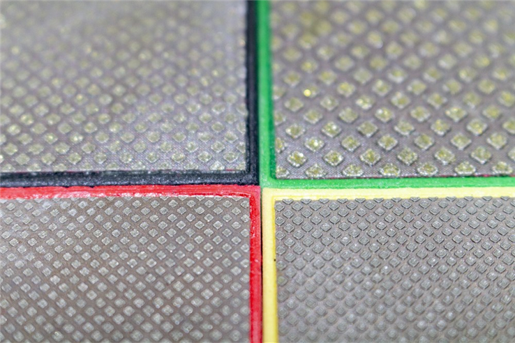 polijstpad diamant rubi