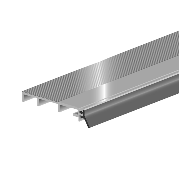 slijtdorpelstrip aluminium ellen met lip