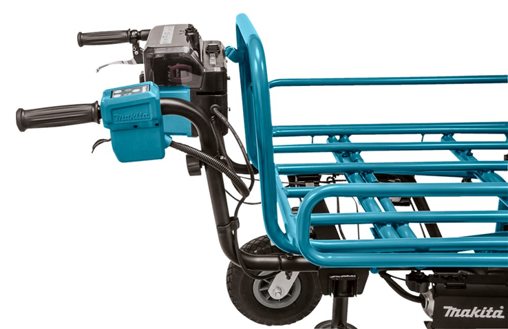 accu kruiwagen met rek makita
