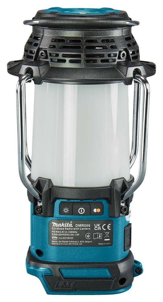 accu camping lamp met radio makita
