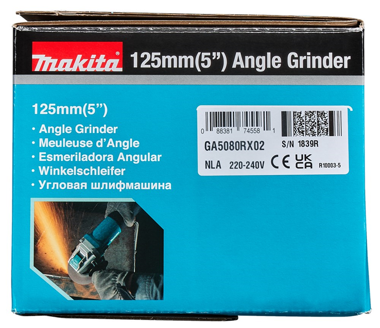haakse slijper makita 125mm