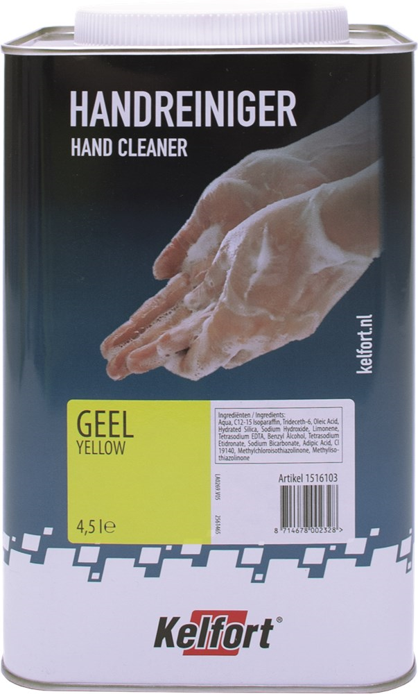 handreiniger met korrel kelfort