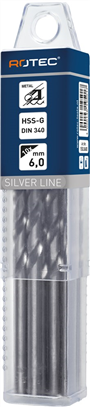 spiraalboor hss-g cilindrisch rotec-4