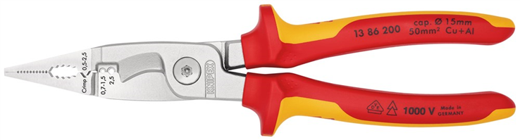 elektro installatietang knipex