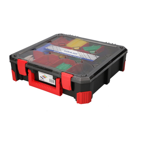 Assortiment Beglazingsblokjes Kunststof - ORGANIZER-24 T1 / NPR3577-Norm