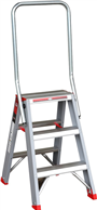 dubbele trap aluminum ongecoat kelfort-3