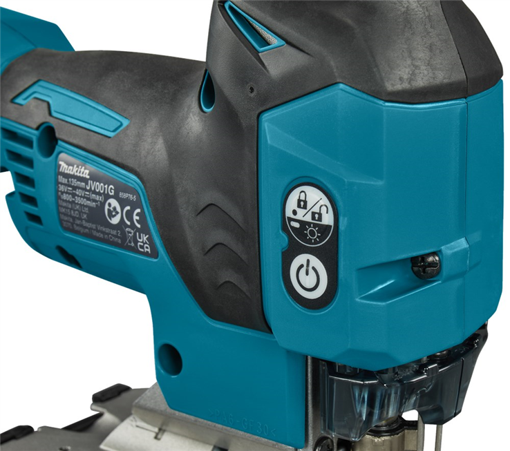 accu decoupeerzaagmachine knop makita
