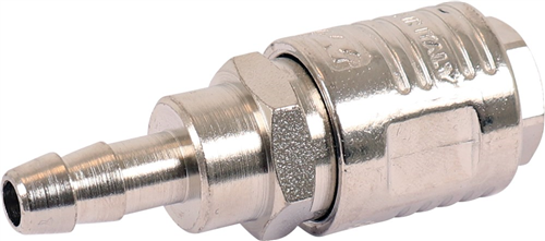 Luchtkoppeling Staal Vernikkeld - 5/6'' X 8MM (UITWENDIG)