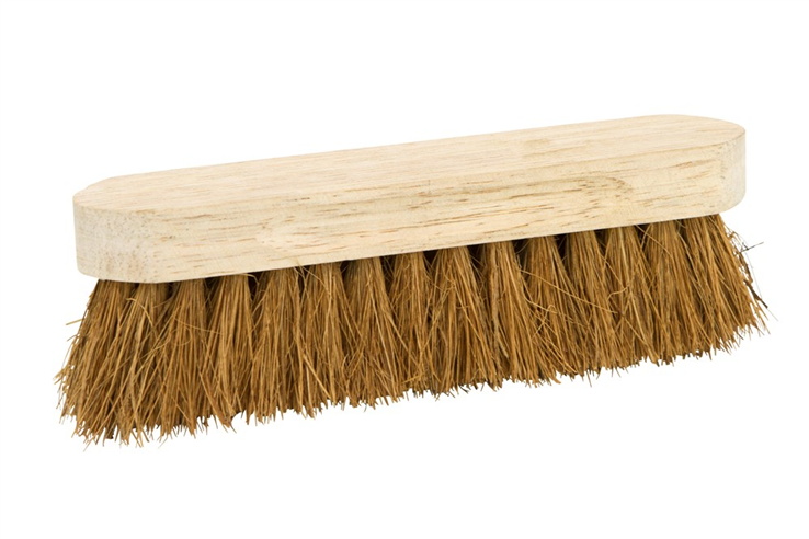 werkborstel blank hout kokos