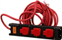 verdeelblok nylon 3-voudig met kabel-2