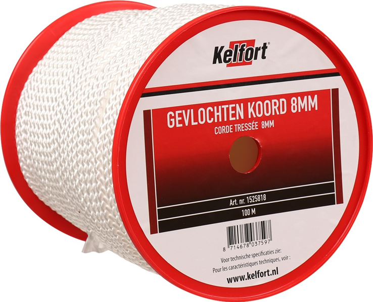 koord gevlochten nylon kelfort