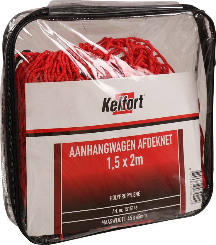 veiligheidsnet aanhanger polypropyleen
