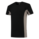 T-shirt bicolor borstzak tricorp