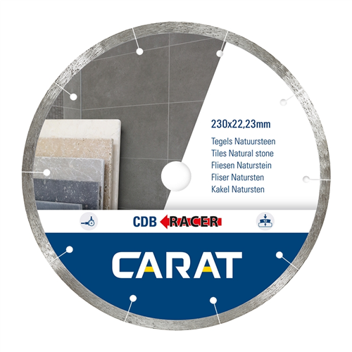 Diamantzaagblad Droog Carat Master - CDB RACER 230X22.23MM