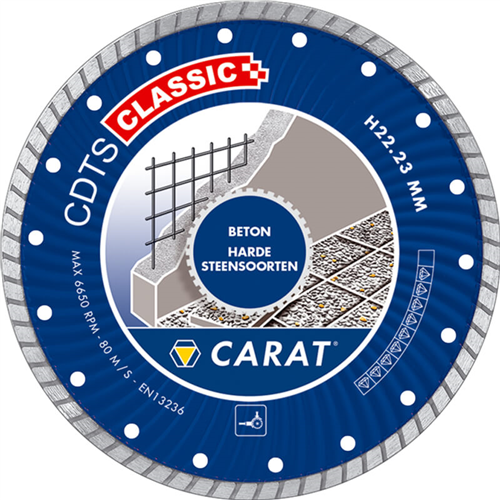 Diamantzaagblad Droog Carat Classic - CDTS 180X22.23MM