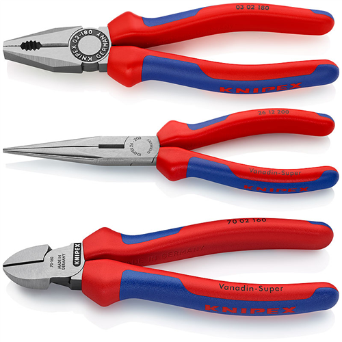 Tangenset Montage Knipex - 002011  3-DELIG