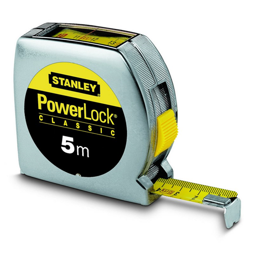 Rolbandmaat Stanley Powerlock - CLASSIC 5M 19MM