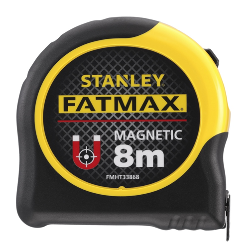 Rolbandmaat Stanley Fatmax - BLADE ARMOR MAGNETIC 8M 32MM