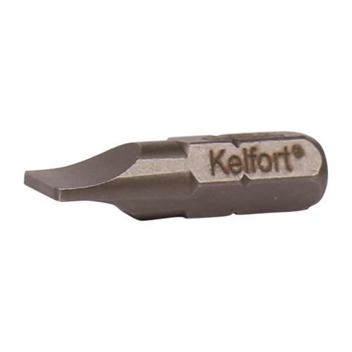Schroefbit Gleufkop Kelfort - SL1.2X6.5MM 25MM 1/4''