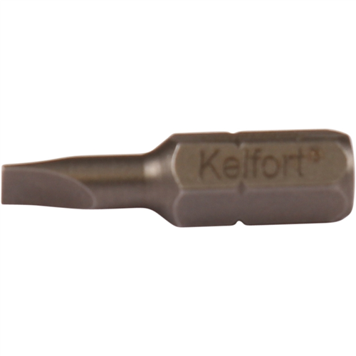 Schroefbit Gleufkop Kelfort - SL 0.5X4.0MM 25MM 1/4''
