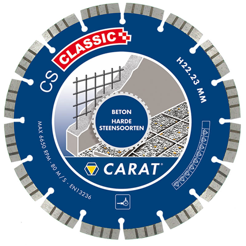 Diamantzaagblad Droog Carat Classic - CSC 115X22.23MM