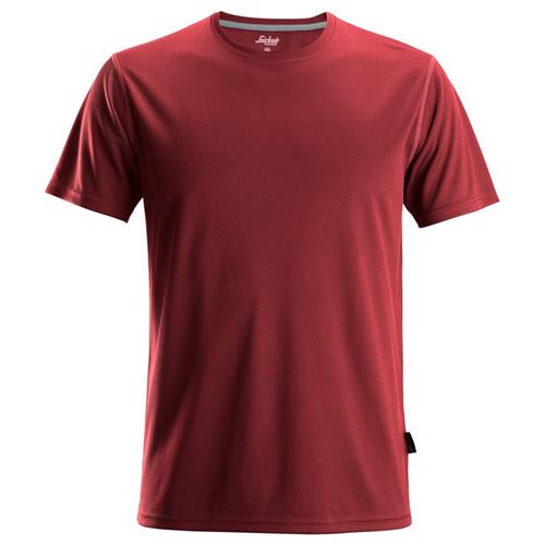 T-Shirt Allroundwork Snickers - 2558 CHILI ROOD L