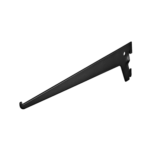 Plankdrager Staal Zwart - ENKEL ES300E 300MM