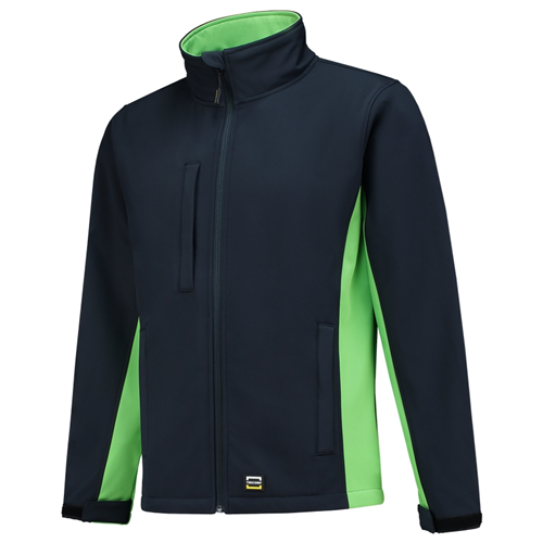 Jack Softshell Bicolor Tricorp - 402002 NAVY/LIME 3XL