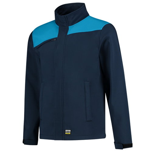 Jack Softshell Bicolor Naden Tricorp - 402021 INK/TURQUOISE 3XL