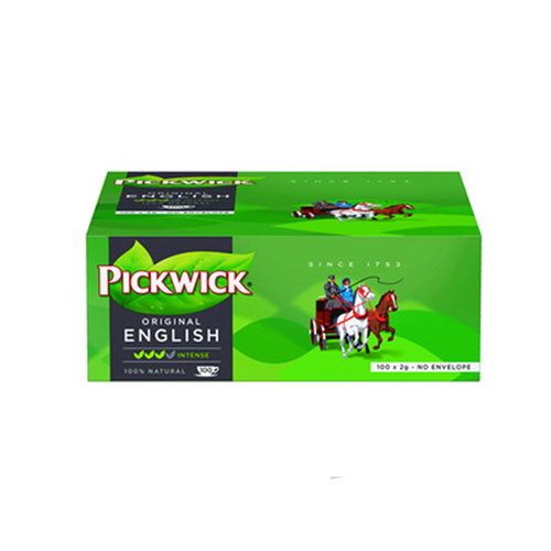 Theezakjes Engels Pickwick - 2G DOOS à 100 STUKS