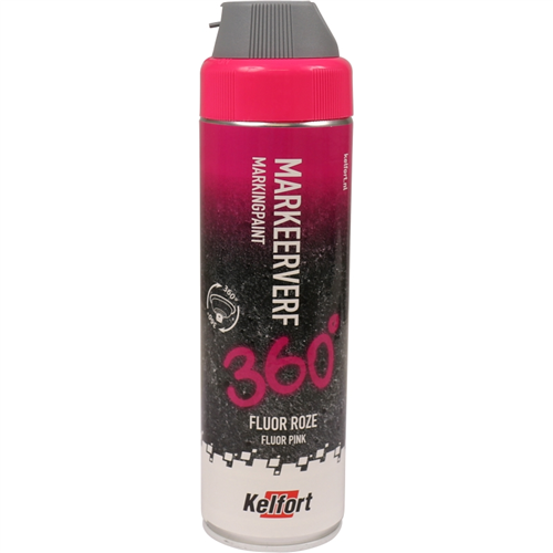 Markeerverf Fluorescerend Roze Kelfort - 500ML