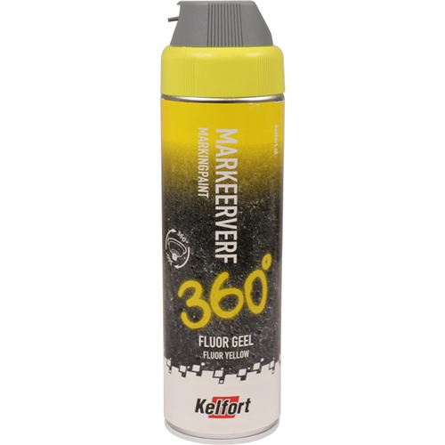Markeerverf Fluorescerend Geel Kelfort - 500ML