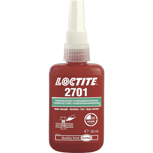 Borgmiddel Studlock Loctite - 2701 50ML
