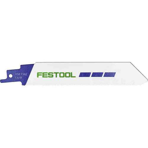 Reciprozaagblad Festool Metal - HSR 150/1,6 SET à 5 STUKS