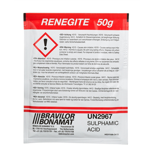 Ontkalkingsmiddel Renegite - 50G
