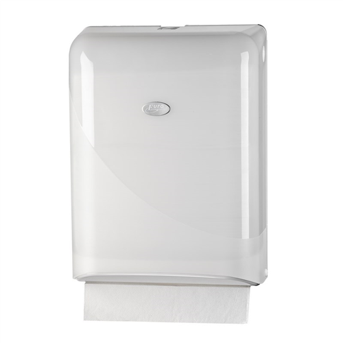 Handdoekdispenser Pearl White Euro - 374X275X140MM