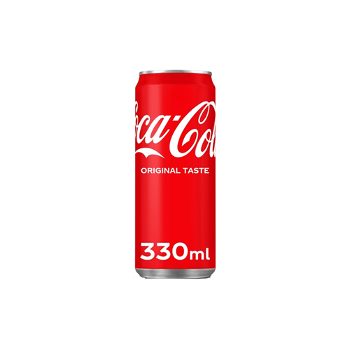 Blikje Coca Cola Regular - 33CL
