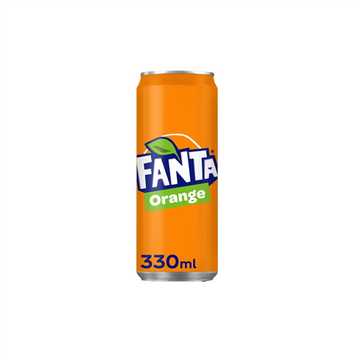 Blikje Fanta Orange - 33CL