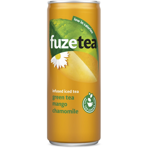 Blikje Fuze Tea Green Tea Mango - 33CL