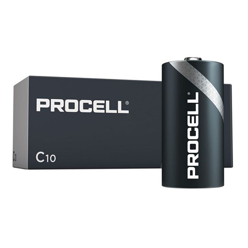 Batterijen Engelse Staaf Duracellprocell - C LR14 1.5V  SET à 10 STUKS