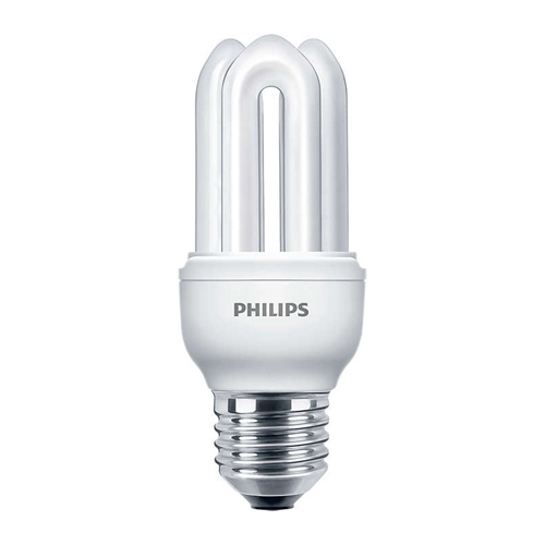 Spaarlamp Recht Philips - GENIE E27 / 11W / 600Lm