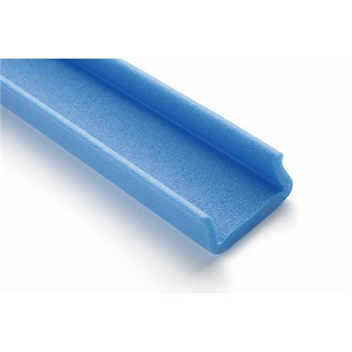 Beschermingsprofiel Foam Blauw - U 80-100MM  2M