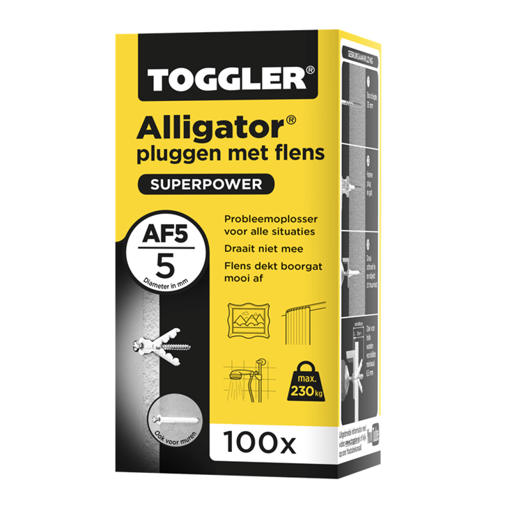 plug alligator universeel toggler