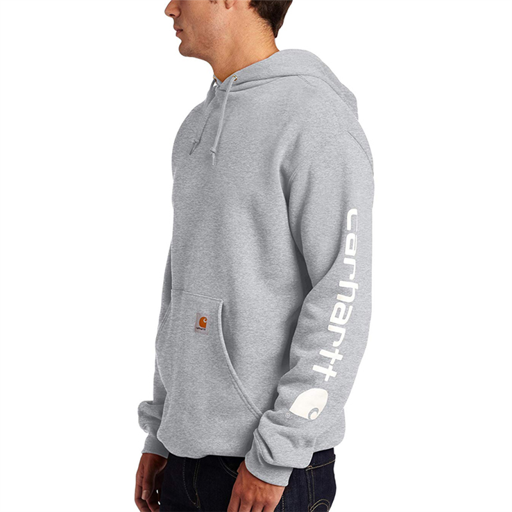sweatshirt logo hoodie carhartt