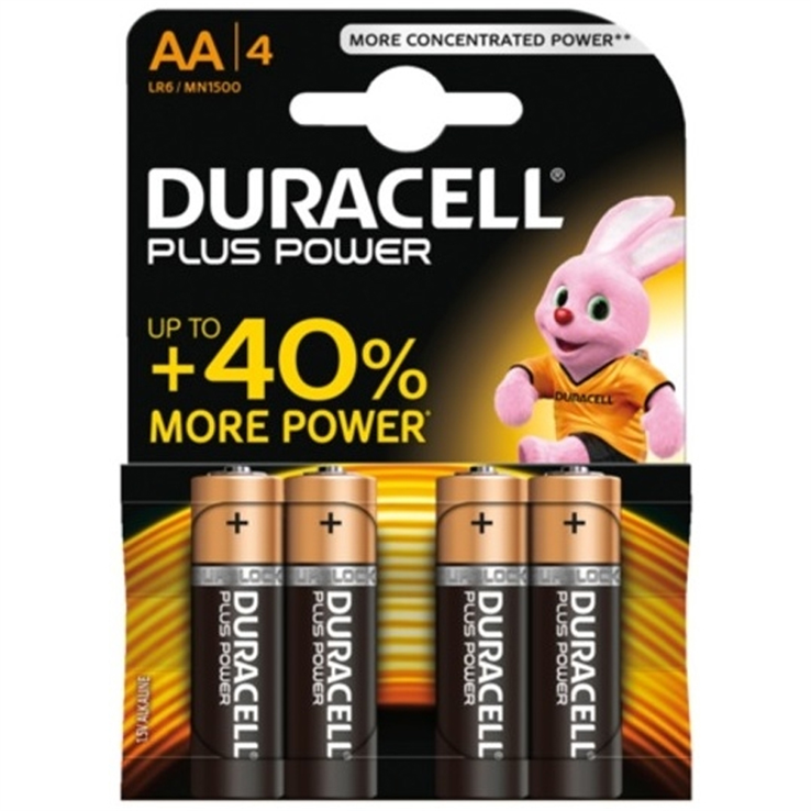 batterijen penlite duracell plus power