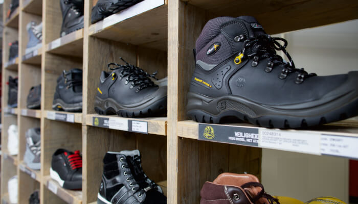 Werkschoenen bij Groenhart